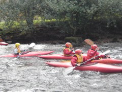Trying the river Barle.JPG