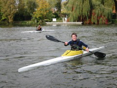Time to grin for the eventual winner