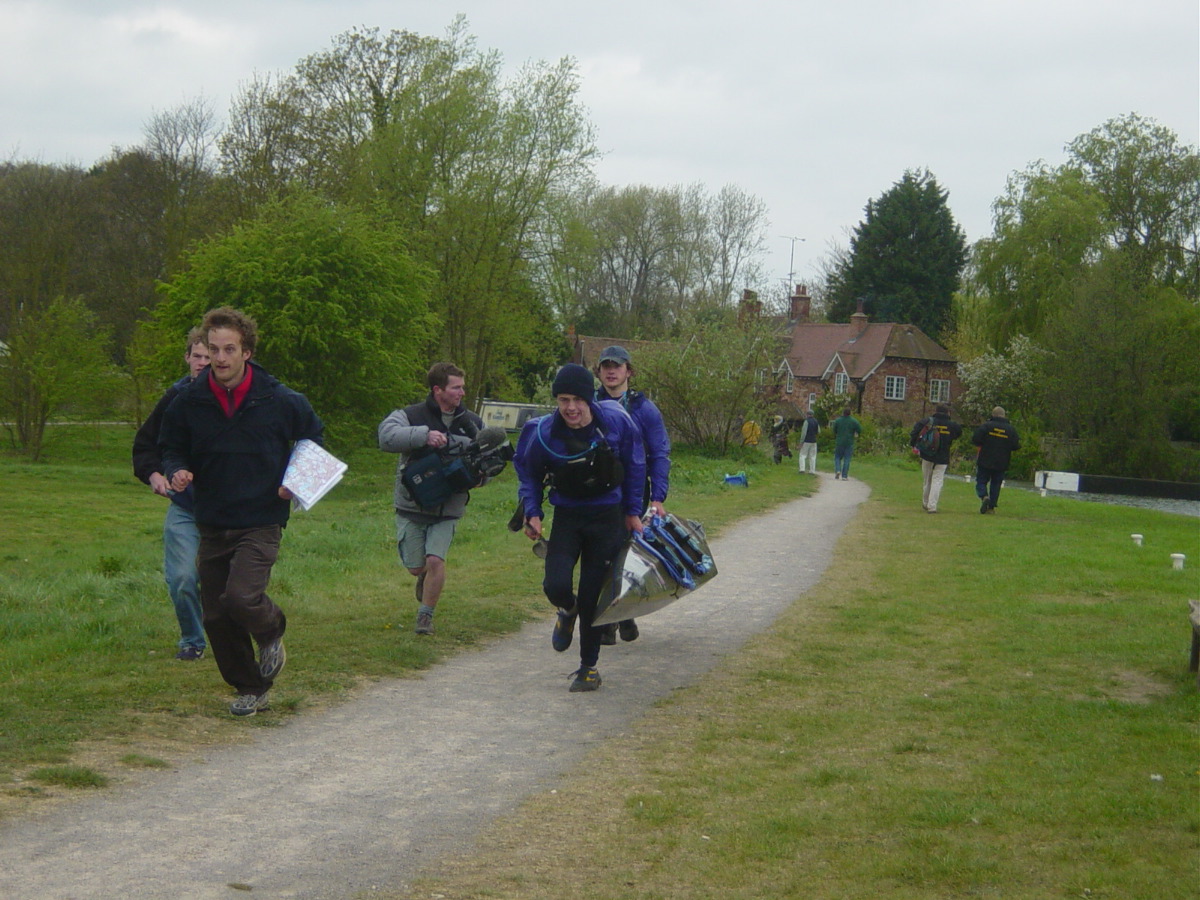mark and gnj running filmed