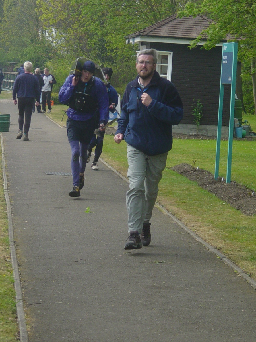 buck and dad run