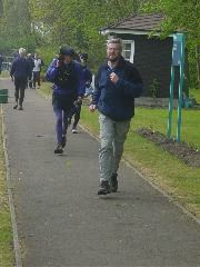 buck and dad run