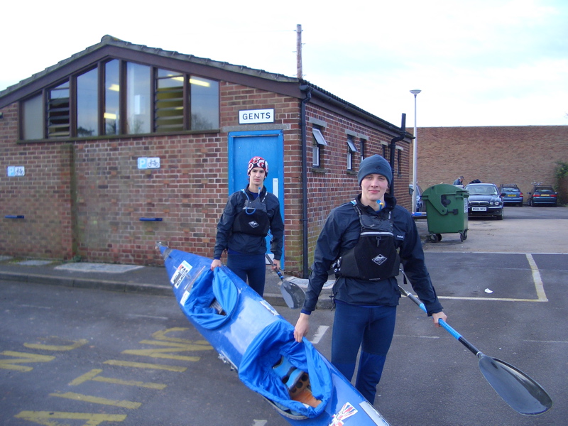 Some paddlers take their boat everywhere